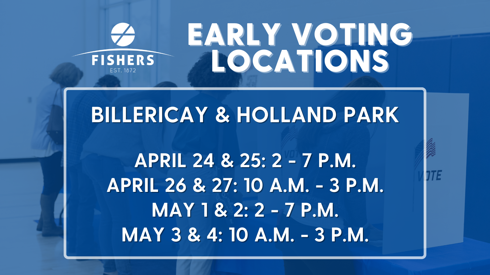 Early Voting City of Fishers