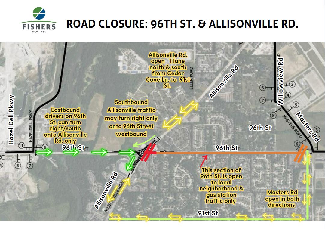 96th St. & Allisonville Rd. Roundabout City of Fishers