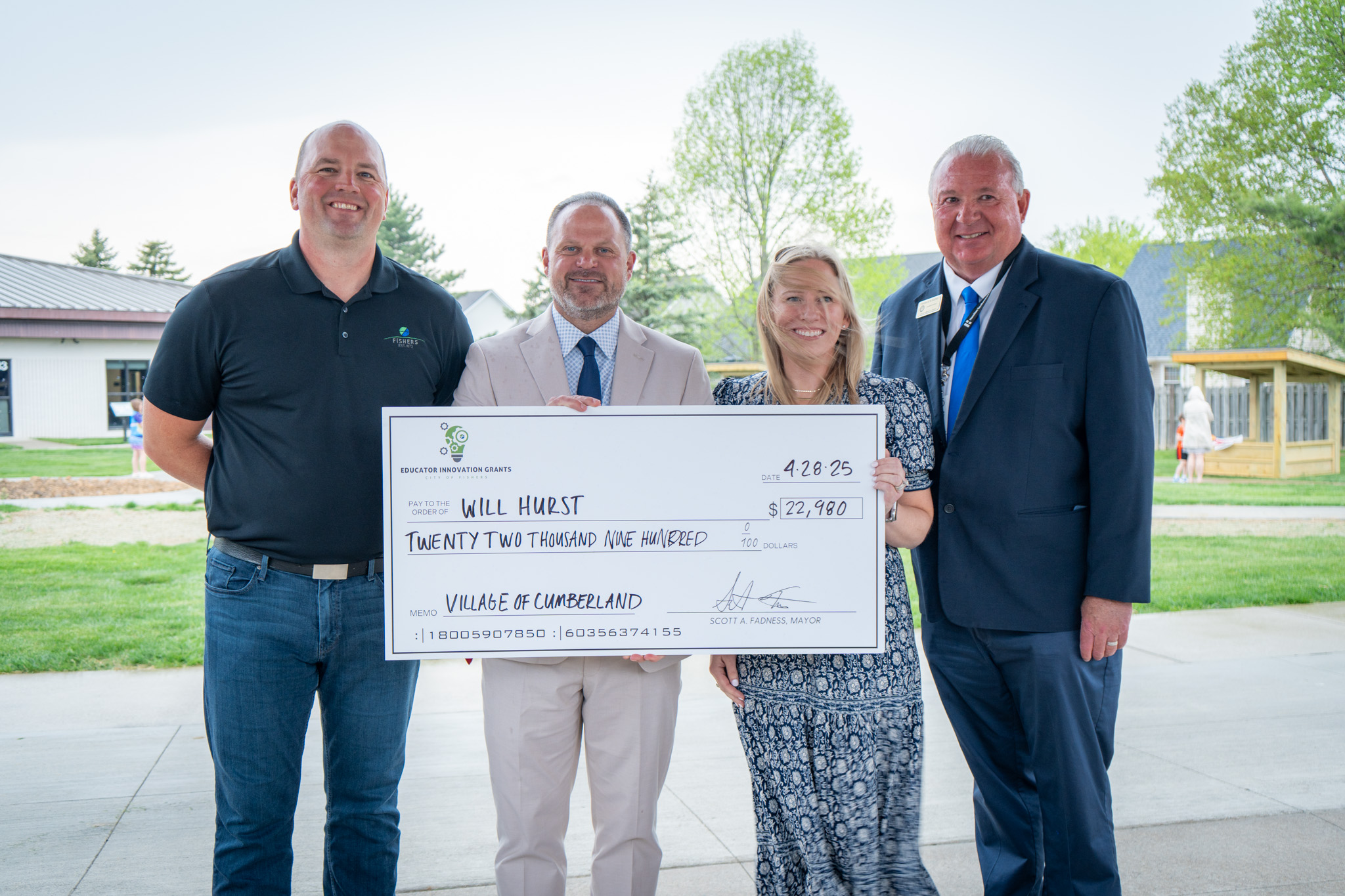 City of Fishers awards local teachers with nearly $100,000 for classroom innovation