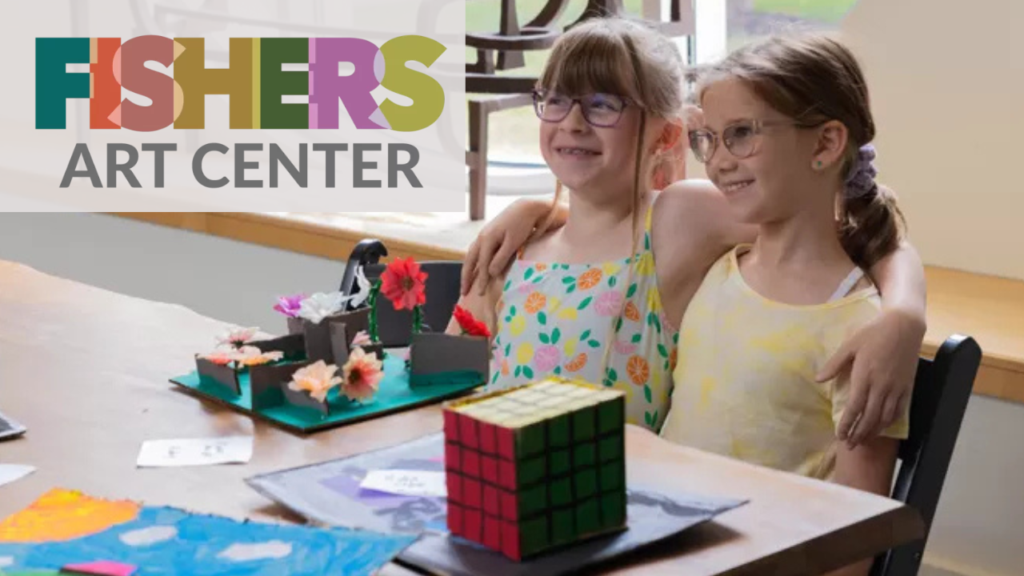 girls at fishers art center camp