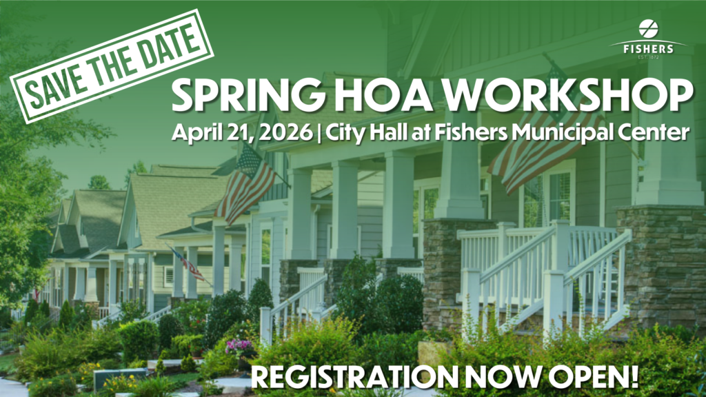 2026 City of Fishers Spring HOA Workshop